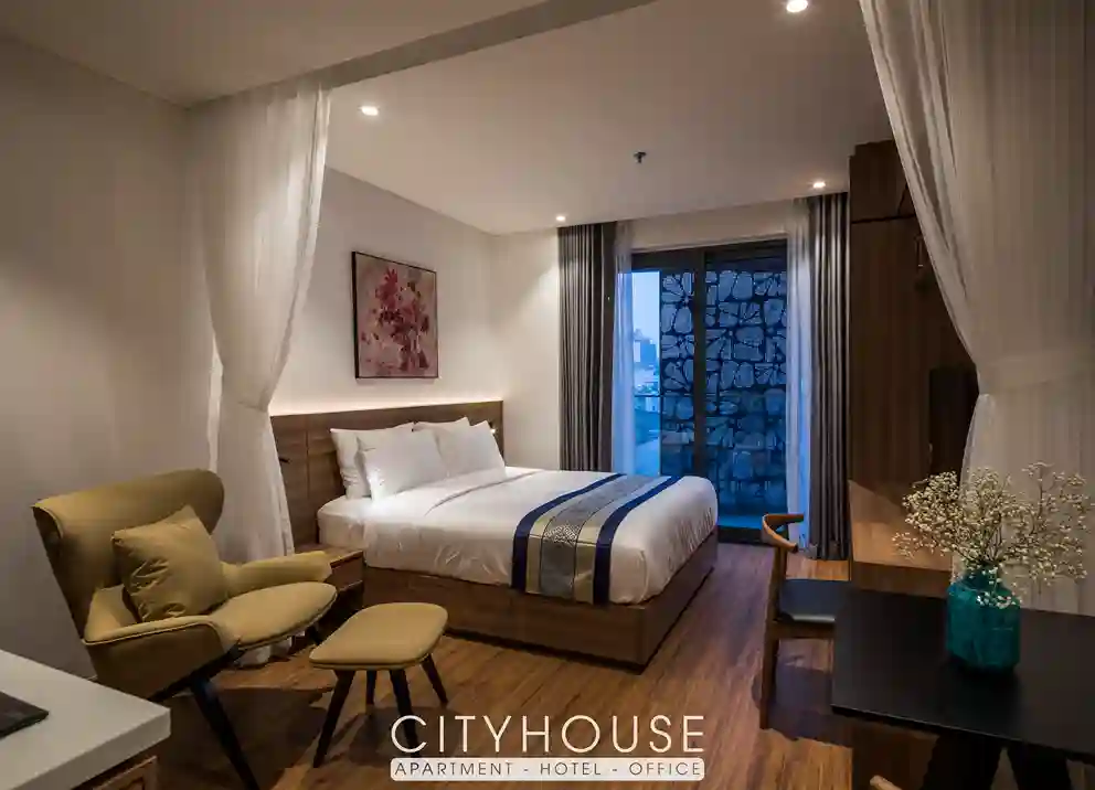Cơ cấu 54 căn hộ tại Kim Nguyên gồm Studio và căn một phòng ngủ là chủ đạo