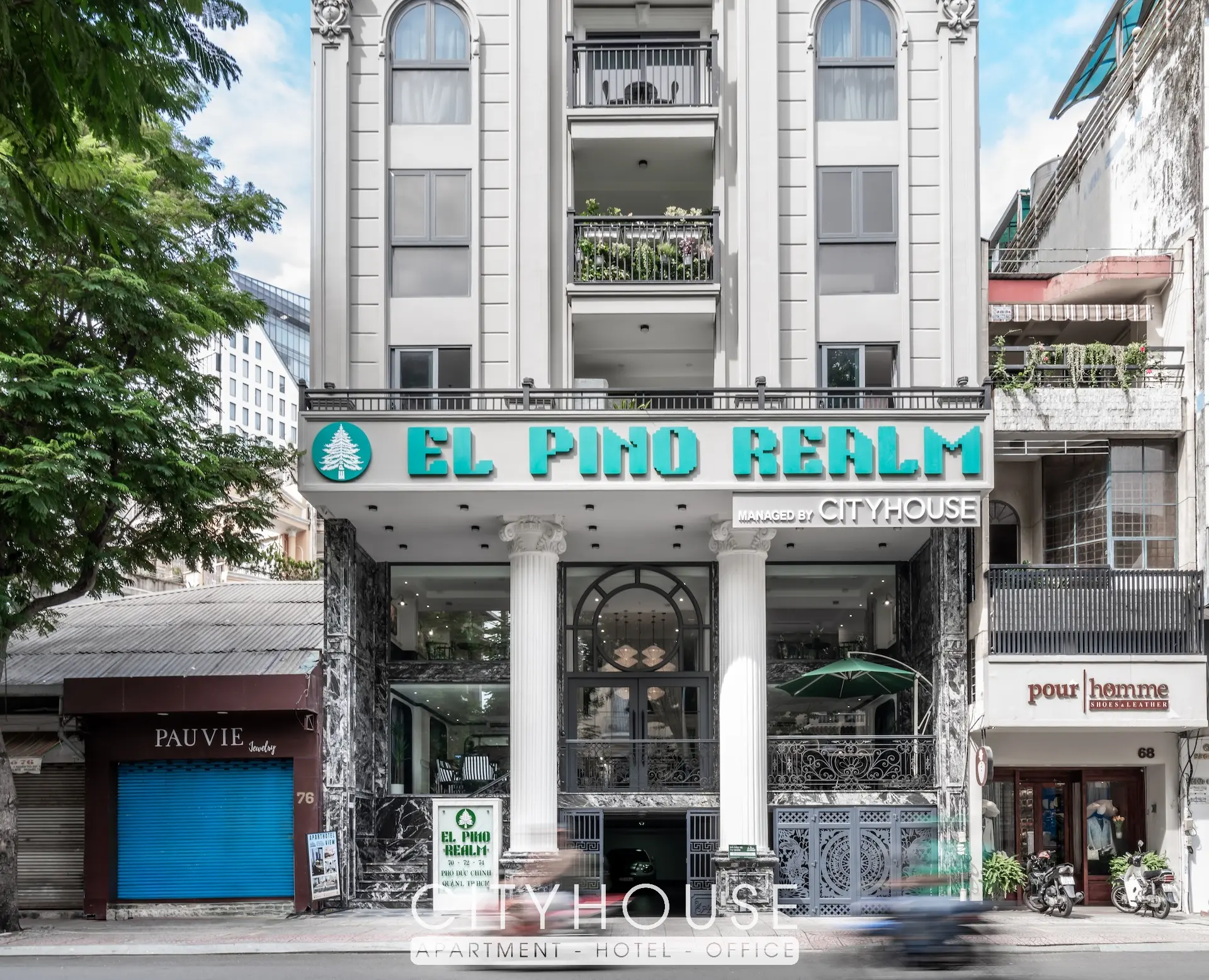 Mặt tiền El Pino Realm sau quá trình tái định vị cùng CityHouse